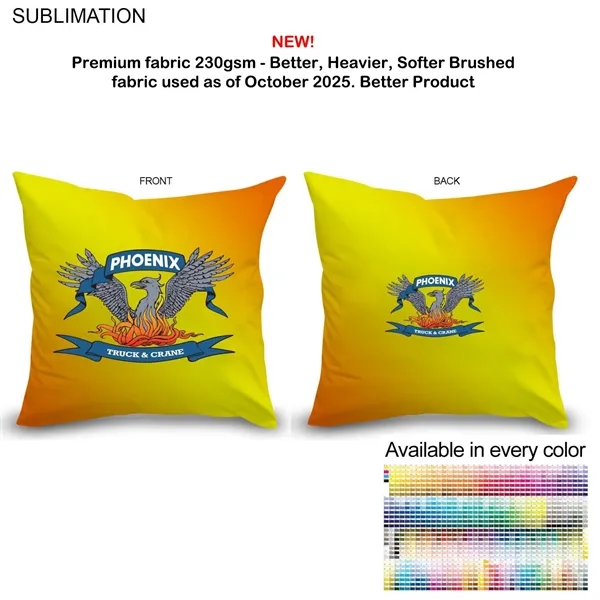 16" x 16" large throw cushion made from 100% polyester.... from ASI 53509 FIEL-Fairdeal Import & Export / FIEL
