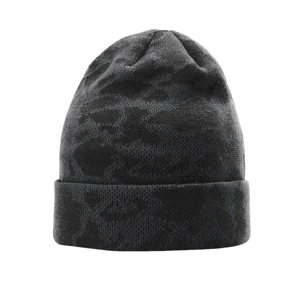 Warm, flexible duck camo beanie with double-layer knit-ideal for custom branding... from ASI 72657 Active Life Promo
