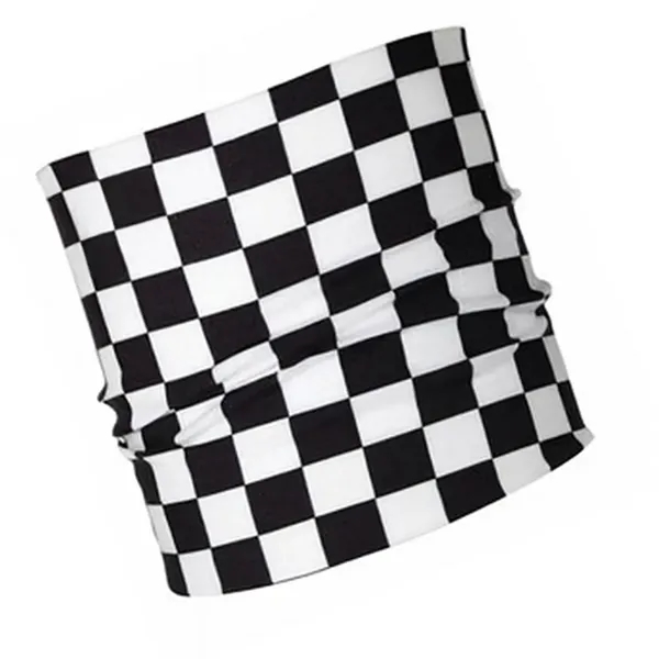 10" x 10" polyester half-size bandana/neck gaiter with sublimated imprint.... from ASI 30250 AZX Sport USA