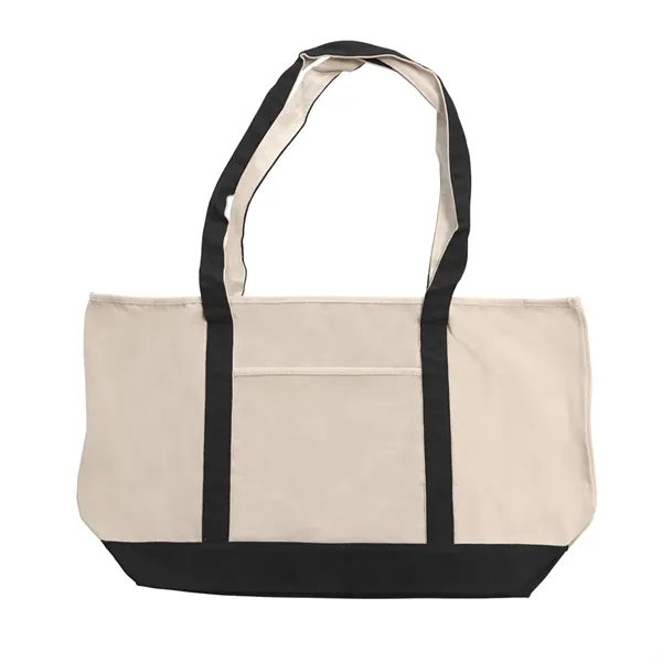 The Canvas Traveler Tote Bag with a generous 6.5" gusset.... from ASI 89955 StrombergBrand / Stromberg