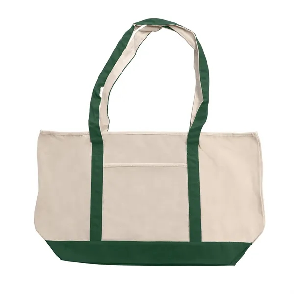 The Canvas Traveler Tote Bag with a generous 6.5" gusset.... from ASI 89955 StrombergBrand / Stromberg