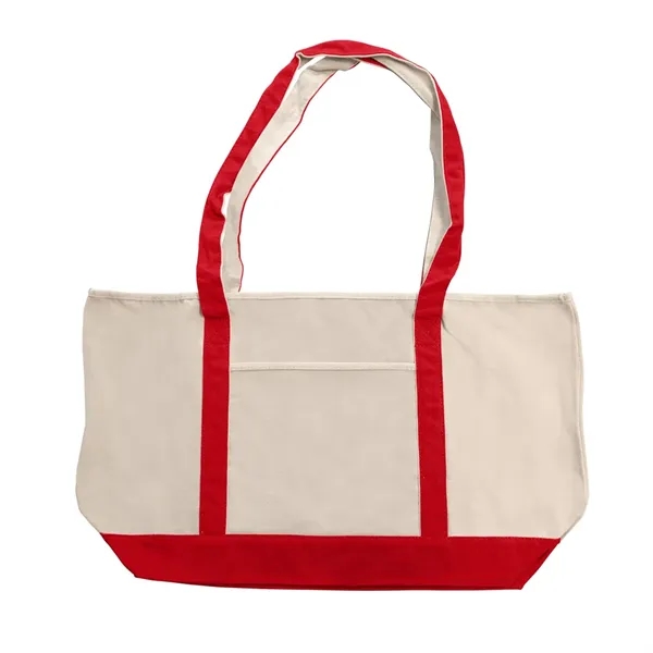 The Canvas Traveler Tote Bag with a generous 6.5" gusset.... from ASI 89955 StrombergBrand / Stromberg