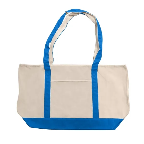 The Canvas Traveler Tote Bag with a generous 6.5" gusset.... from ASI 89955 StrombergBrand / Stromberg