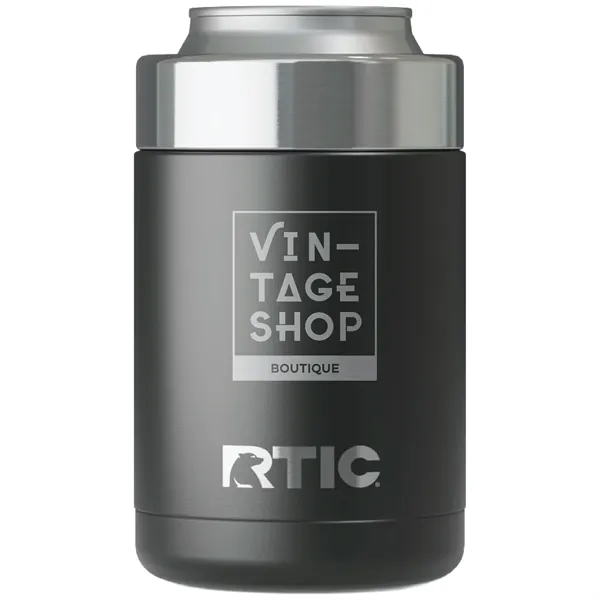 Stainless steel can cooler with double wall vacuum insulation and locking... from ASI 74601 Calico