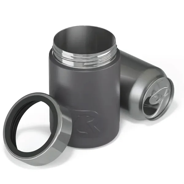 Stainless steel can cooler with double wall vacuum insulation and locking... from ASI 74601 Calico