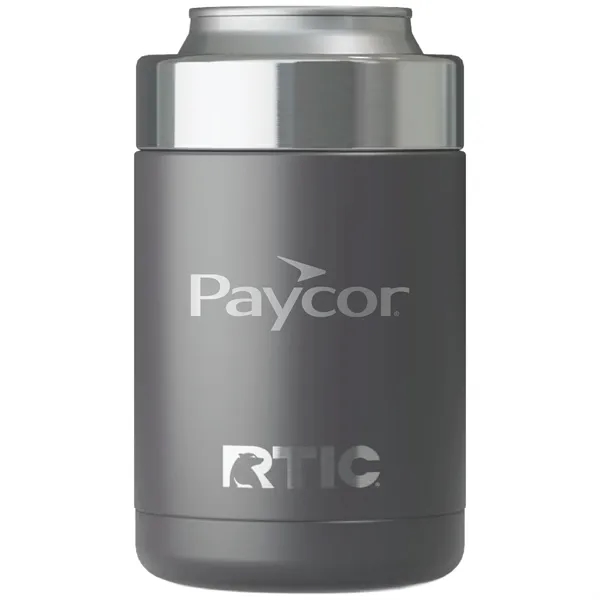 Stainless steel can cooler with double wall vacuum insulation and locking... from ASI 74601 Calico