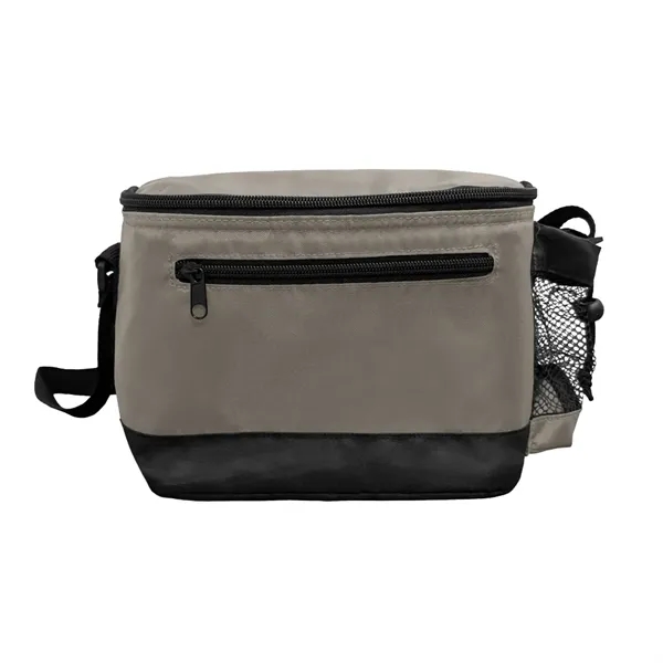 The Chiller Six-Pack Insulated Cooler Lunch Bag with a front zippered... from ASI 89955 StrombergBrand / Stromberg