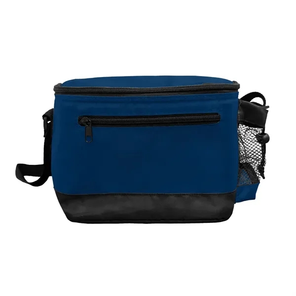 The Chiller Six-Pack Insulated Cooler Lunch Bag with a front zippered... from ASI 89955 StrombergBrand / Stromberg