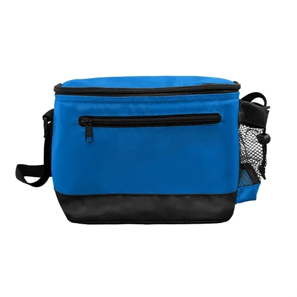 The Chiller Six-Pack Insulated Cooler Lunch Bag with a front zippered... from ASI 89955 StrombergBrand / Stromberg