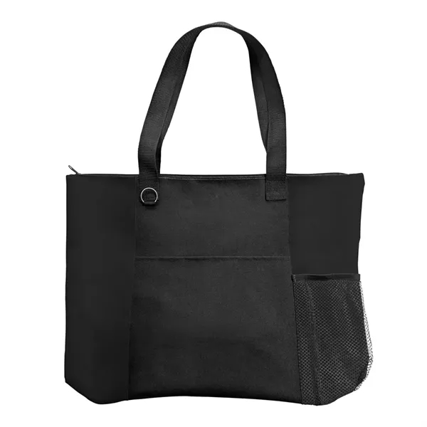 The Mariner Zippered Boat Tote Bag; features a front pocket and... from ASI 89955 StrombergBrand / Stromberg