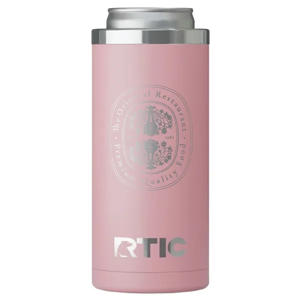 RTIC insulated stainless steel sleeve cooler for 12 ounce bottles and... from ASI 74601 Calico