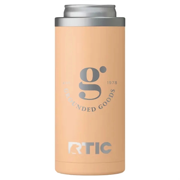 RTIC insulated stainless steel sleeve cooler for 12 ounce bottles and... from ASI 74601 Calico