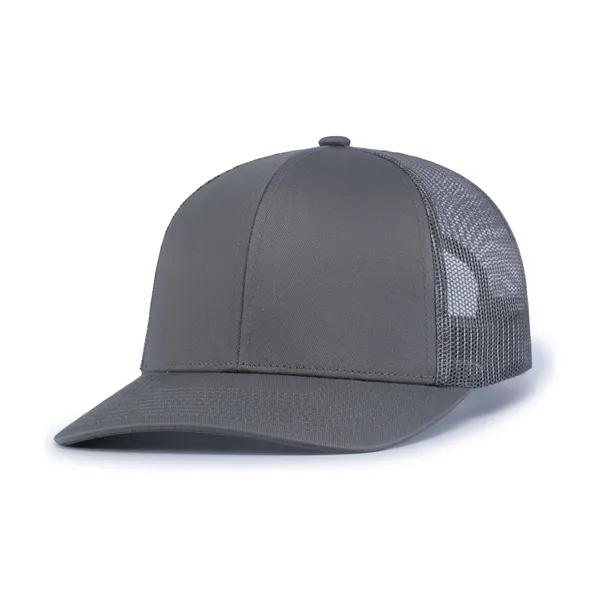 Six panel trucker cap with snapback closure.... from ASI 37461 Augusta Sportswear