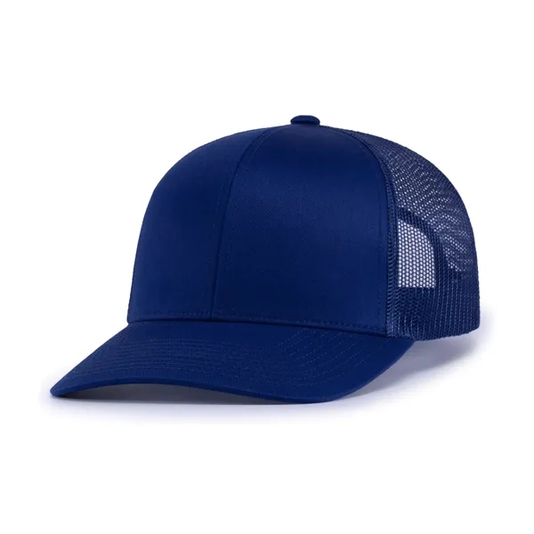 Six panel trucker cap with snapback closure.... from ASI 37461 Augusta Sportswear