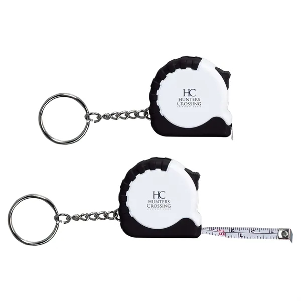 39" tape measure with keychain, self-lock release, rubber bottom and easy... from ASI 63549 Jornik Manufacturing Corp