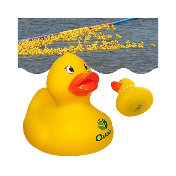 2.75" x 2.75" x 3.125" weighted PVC racing ducks.... from ASI 79530 Prime Line