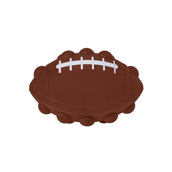Football Shape Push Pop Fidget Sensory Toy... from ASI 79530 Prime Line