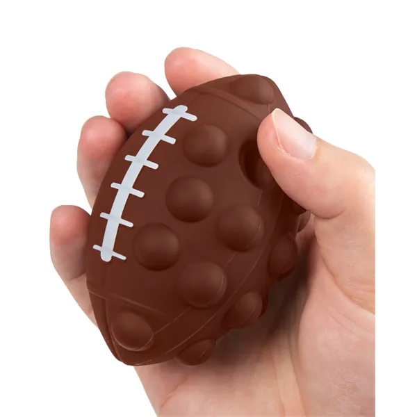 Football Shape Push Pop Fidget Sensory Toy... from ASI 79530 Prime Line