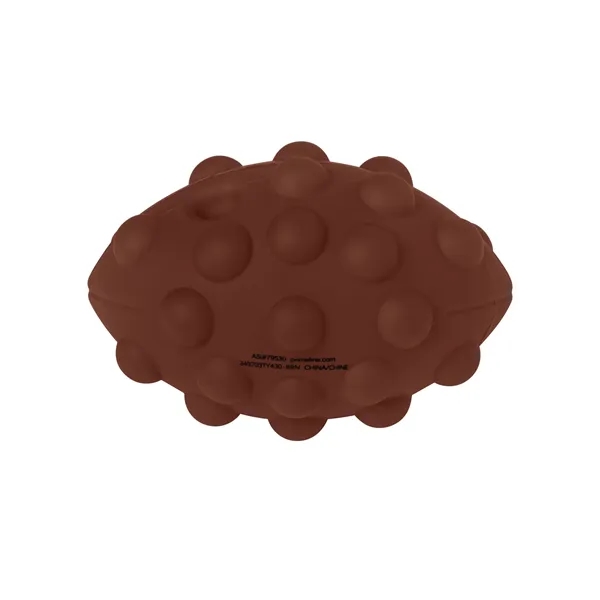 Football Shape Push Pop Fidget Sensory Toy... from ASI 79530 Prime Line