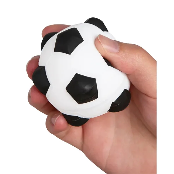 Soccer Shape Push Pop Fidget Sensory Toy... from ASI 79530 Prime Line