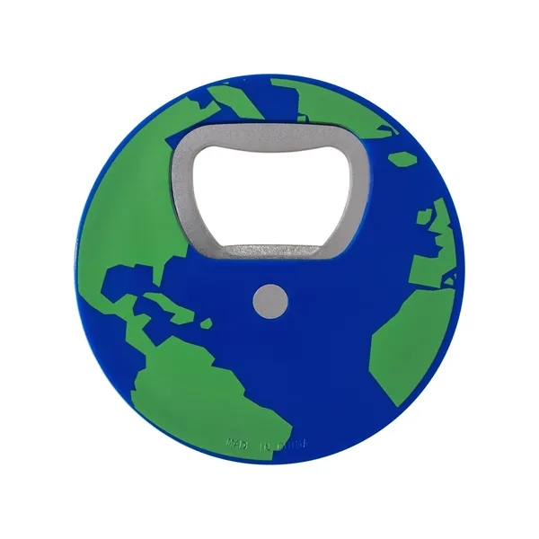Globe Recycled ABS Bottle Opener... from ASI 79530 Prime Line