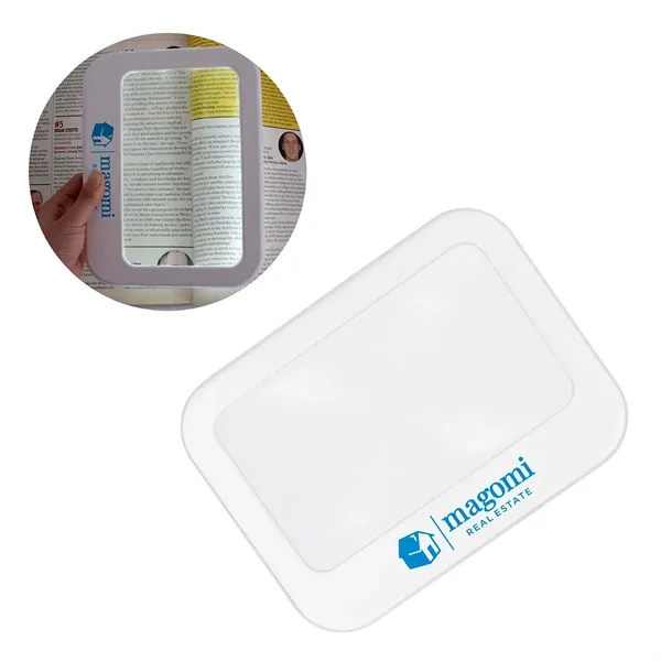 3X Full-Page LED Lighted Magnifier... from ASI 36730 Ariel Premium Supply Inc