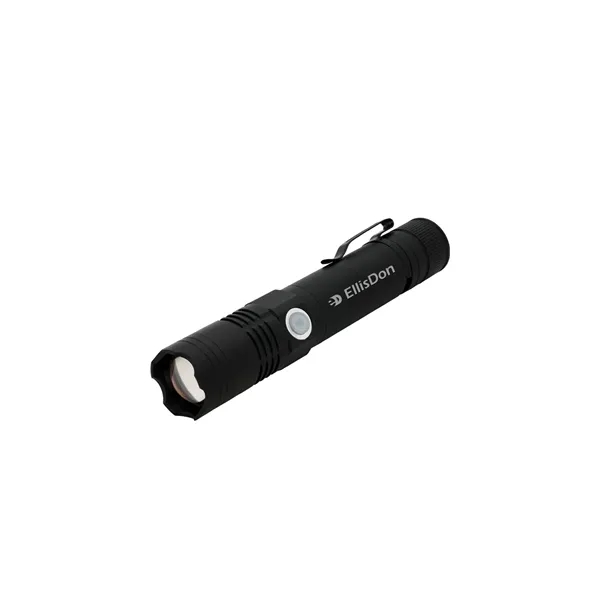 Rechargeable 3W Aluminum Focus Flashlight... from ASI 89320 Starline USA Inc