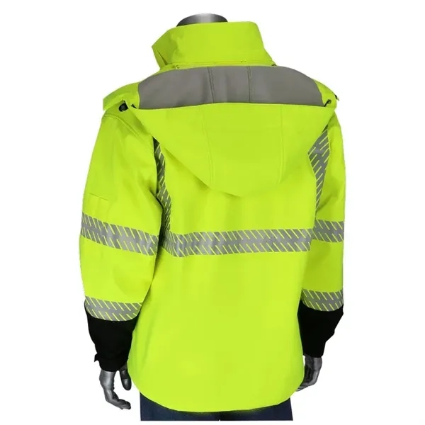 Class 3 Ripstop Softshell Black Bottom Jacket... from ASI 89320 Starline USA Inc