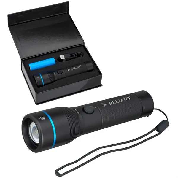Urban Peak® Rechargeable 20W Crosshatch Flashlight... from ASI 89320 Starline USA Inc