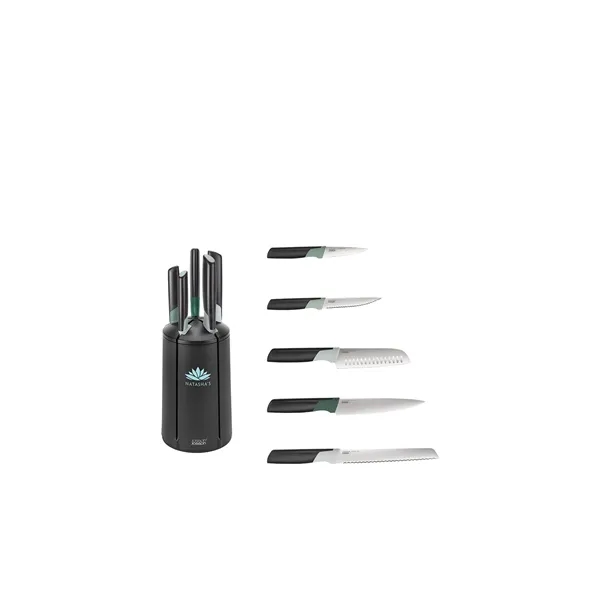 Joseph Joseph® Elevate™ Green Knives Carousel Set... from ASI 89320 Starline USA Inc