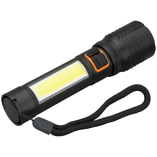 Rechargeable 10W P50/COB Flashlight... from ASI 89320 Starline USA Inc