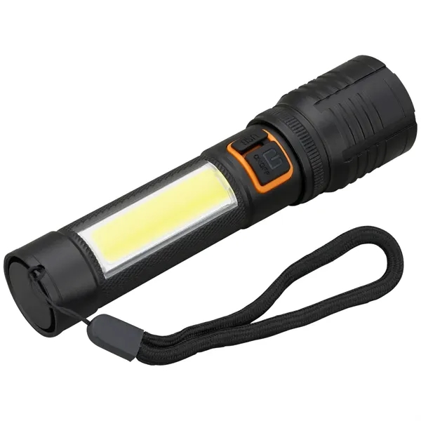 Rechargeable 10W P50/COB Flashlight... from ASI 89320 Starline USA Inc
