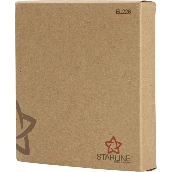 Dual Port Bamboo/rPET Powerbank 5,000mAh... from ASI 89320 Starline USA Inc