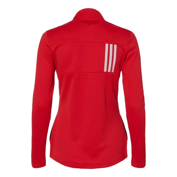 Adidas Women's 3-Stripes Double Knit Full-Zip... from ASI 84358 S&S Activewear