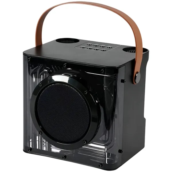 15W Karaoke Wireless Speaker with 2 Mics... from ASI 89320 Starline USA Inc