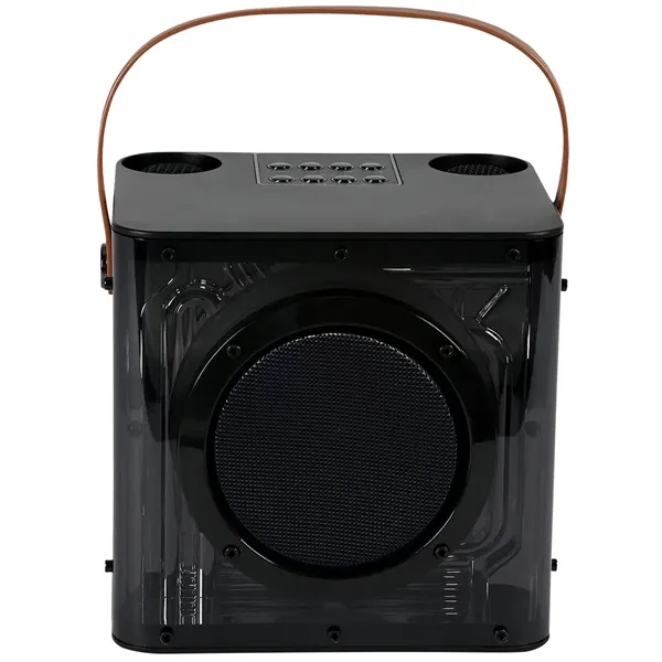 15W Karaoke Wireless Speaker with 2 Mics... from ASI 89320 Starline USA Inc
