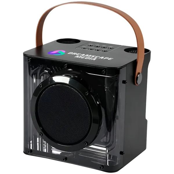 15W Karaoke Wireless Speaker with 2 Mics... from ASI 89320 Starline USA Inc