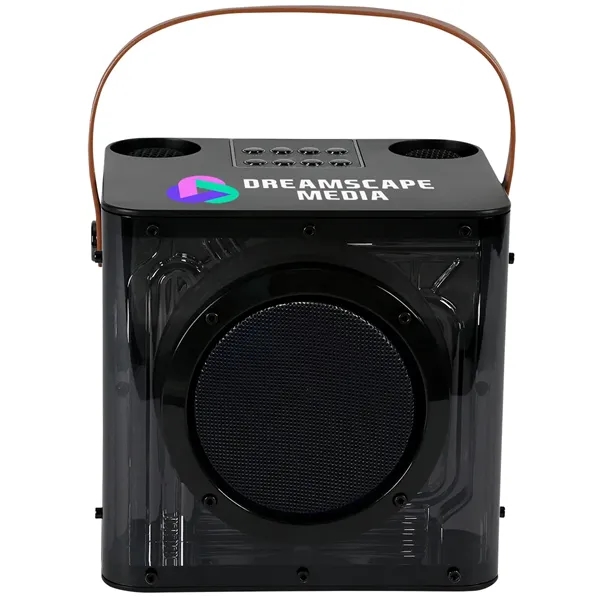 15W Karaoke Wireless Speaker with 2 Mics... from ASI 89320 Starline USA Inc