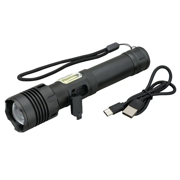 Rechargeable 15W P50/COB Flashlight... from ASI 89320 Starline USA Inc
