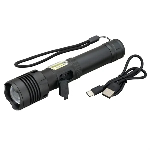 Rechargeable 15W P50/COB Flashlight... from ASI 89320 Starline USA Inc