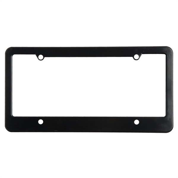 License plate frame. 4 holes with straight bottom.... from ASI 52840 Evans Manufacturing