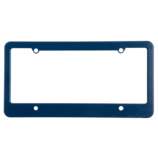 License plate frame. 4 holes with straight bottom.... from ASI 52840 Evans Manufacturing