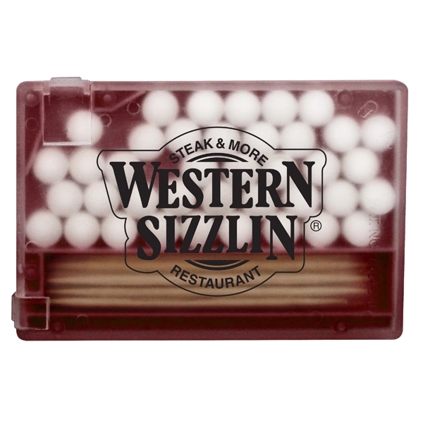 Rectangle shaped container with toothpicks and mints.... from ASI 90807 Tekweld