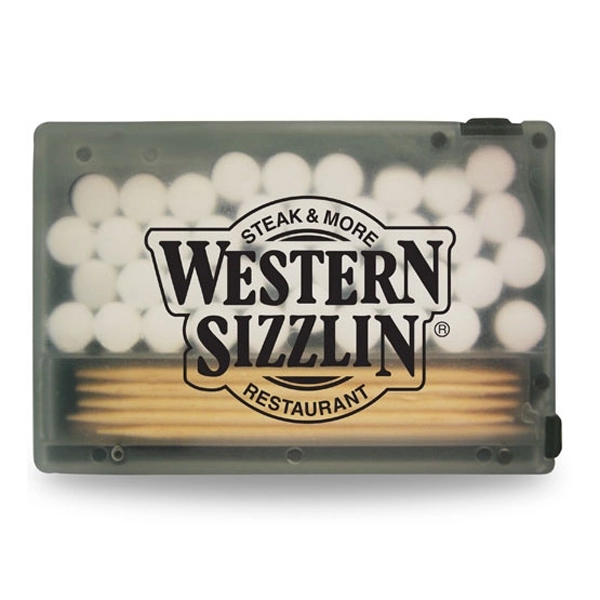 Rectangle shaped container with toothpicks and mints.... from ASI 90807 Tekweld