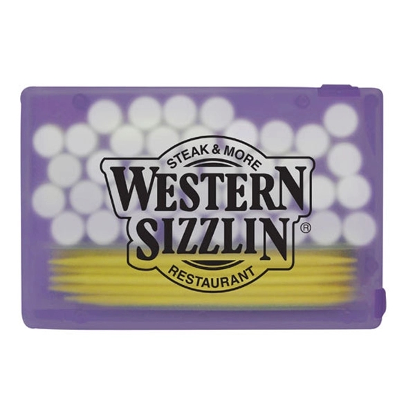 Rectangle shaped container with toothpicks and mints.... from ASI 90807 Tekweld