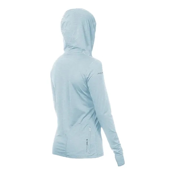 Anetik Women's Breeze Tech Hooded T-Shirt... from ASI 84358 S&S Activewear