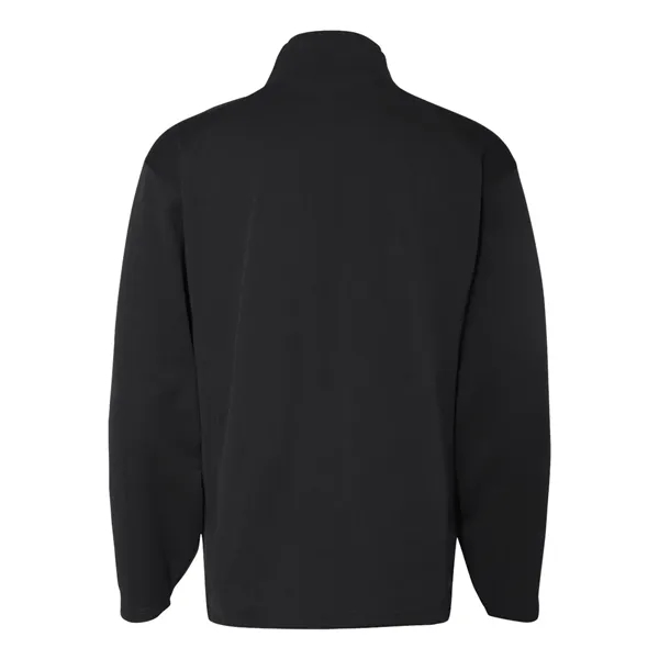 Adult quarter-zip mockneck, blank.... from ASI 84358 S&S Activewear