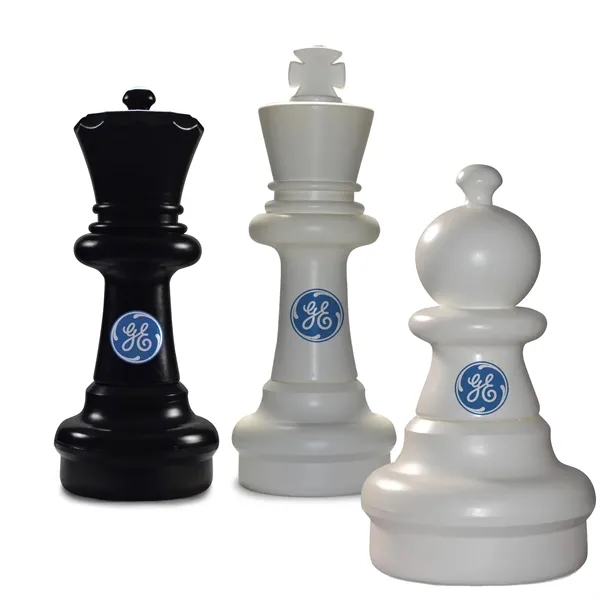 25 in tall Custom Chess Set and Mat... from ASI 30226 A J J Enterprises