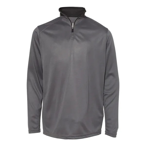 Youth quarter zip pullover with contrasting zipper... from ASI 84358 S&S Activewear