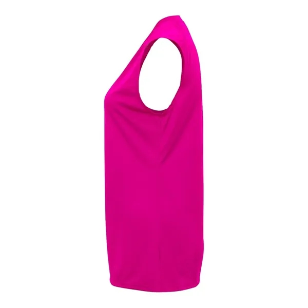 Girl's sleeveless V-neck t-shirt... from ASI 84358 S&S Activewear